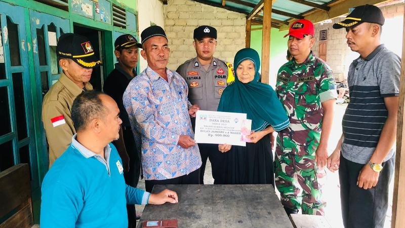 PENYALURAN BLT ( bantuan langsung tunai) DANA DESA TAHUN 2023 NAGARI KURNIA SELATAN